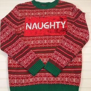 NAUGHTY / NICE CHRISTMAS SWEATER